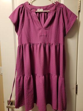 Calvin Klein Tiered Dress Size 12